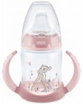 Шише NUK First Choice - Bambi, TC, РР, с накрайник за сок, 150 ml Bambi - 1t